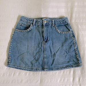 Girls Zara denim skirt